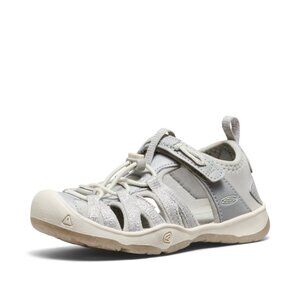 KEEN Unisex Kid's Moxie Sandal, Color SILVER Size 9 M US Little Kid
